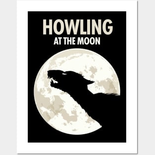 Howling at the Moon Posters and Art